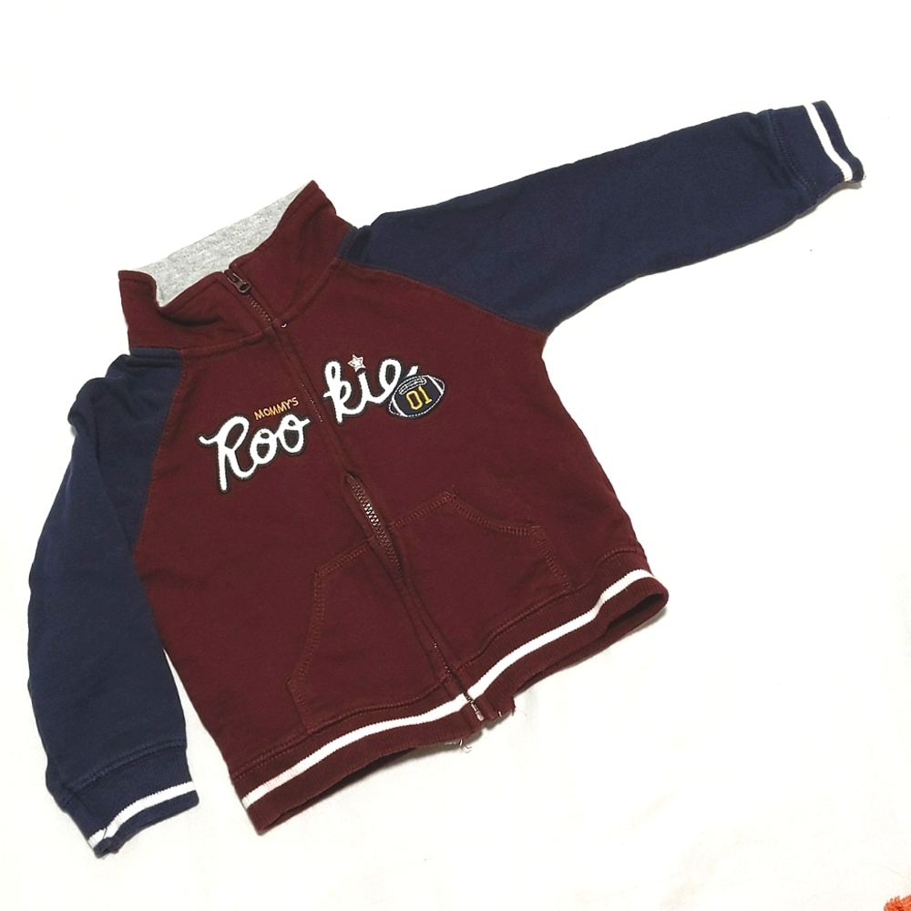 3 for $12! 24mo Carter's Mommy's Rookie zippered jacket
